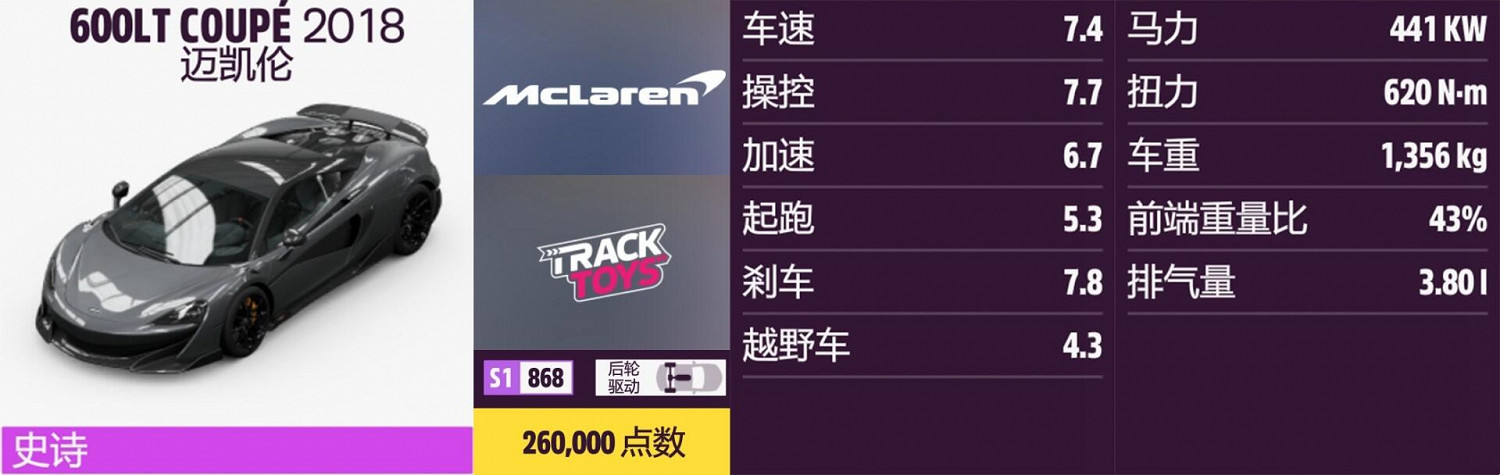 《極限競速:地平線5》邁凱倫全車輛獲取方法介紹 《極限競速:地平線5》邁凱倫全車輛獲取方法介紹