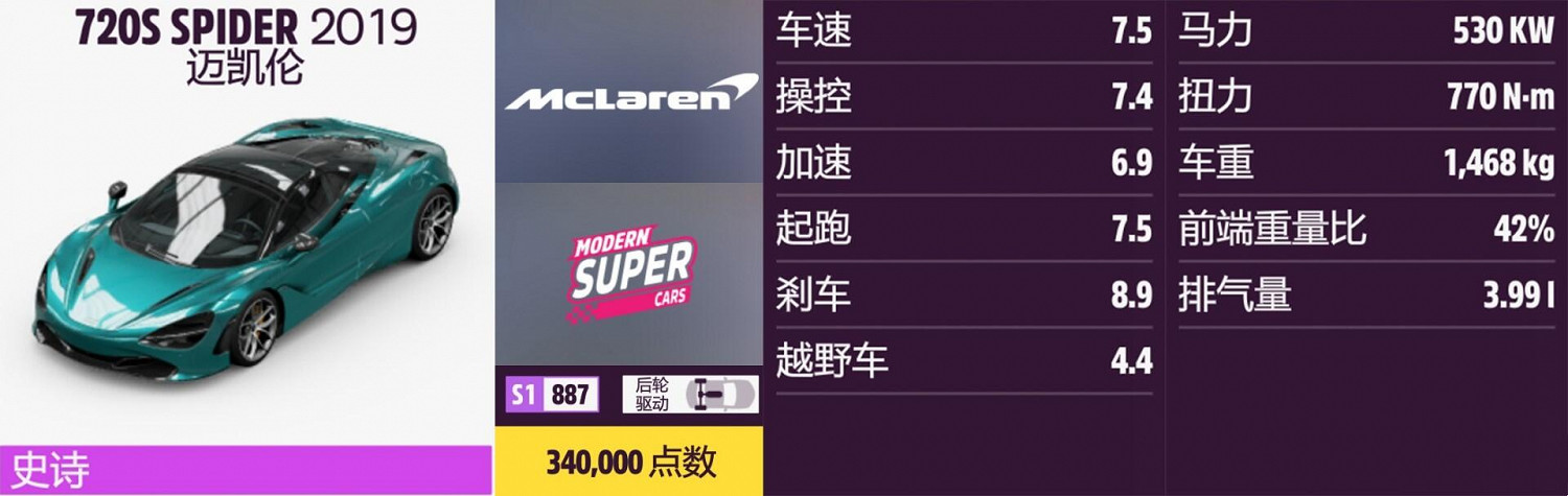 《極限競速:地平線5》邁凱倫全車輛獲取方法介紹 《極限競速:地平線5》邁凱倫全車輛獲取方法介紹