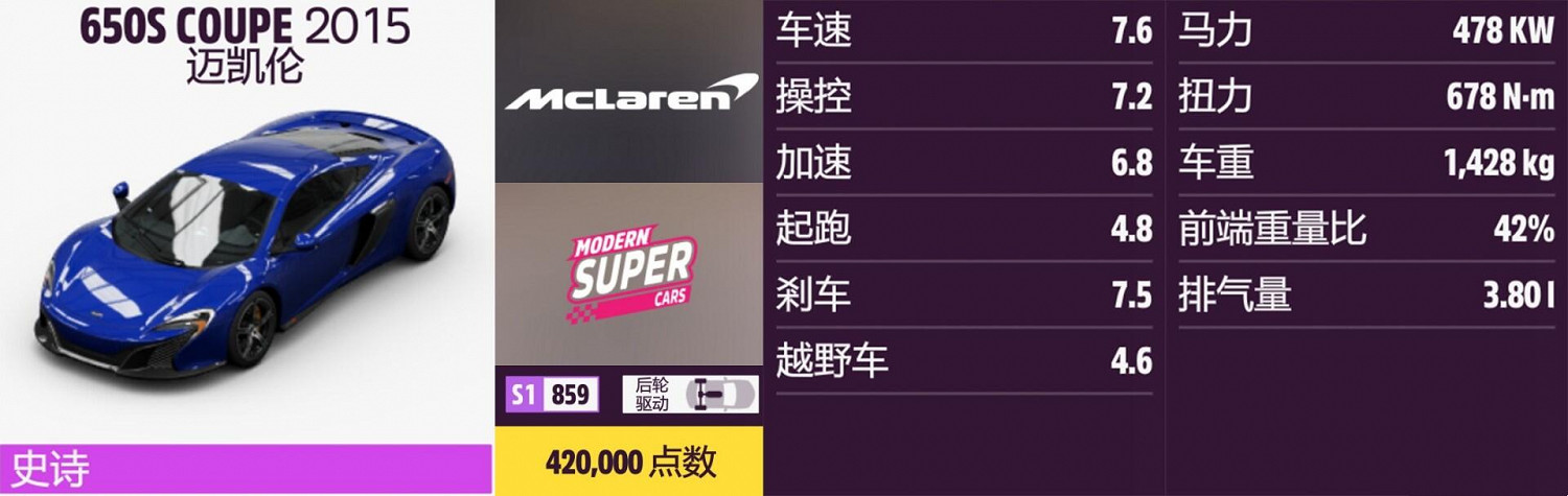 《極限競速:地平線5》邁凱倫全車輛獲取方法介紹 《極限競速:地平線5》邁凱倫全車輛獲取方法介紹