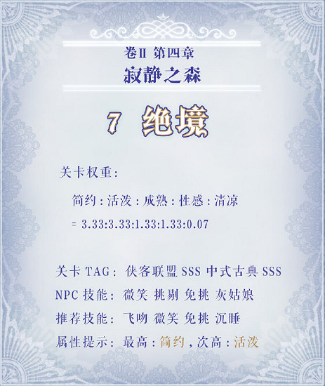 《奇蹟暖暖》第二卷4-7的高分搭配是什麽 第二卷4-7絕境的高分搭配 《奇蹟暖暖》第二卷4-7的高分搭配是什麽 第二卷4-7絕境的高分搭配