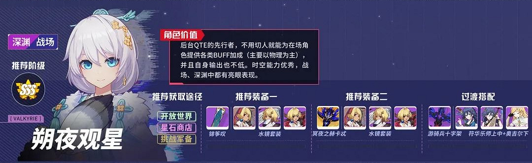 《崩壞3》v5.3角色推薦榜 5.3版本角色強度排名一覽 《崩壞3》v5.3角色推薦榜 5.3版本角色強度排名一覽