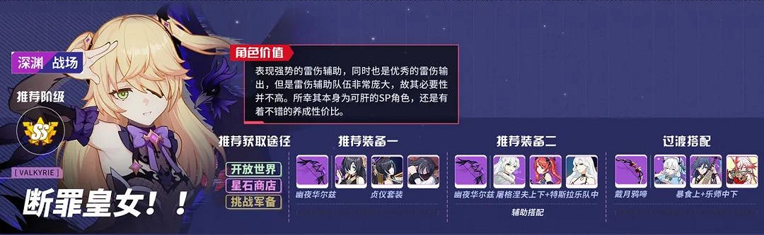 《崩壞3》v5.3角色推薦榜 5.3版本角色強度排名一覽 《崩壞3》v5.3角色推薦榜 5.3版本角色強度排名一覽