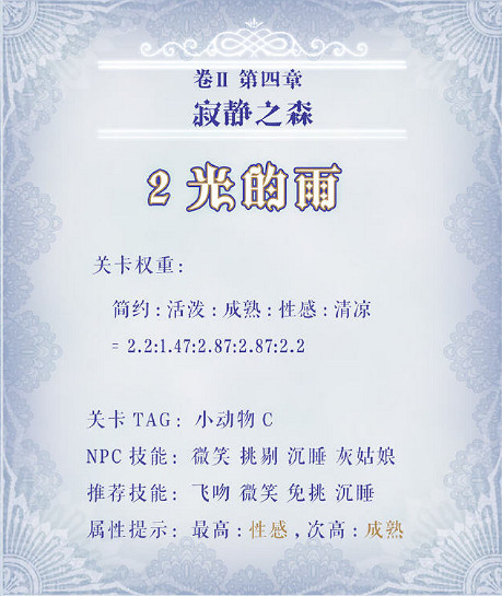 《奇蹟暖暖》第二卷4-2怎麽搭配 第二卷4-2光的雨搭配攻略 《奇蹟暖暖》第二卷4-2怎麽搭配 第二卷4-2光的雨搭配攻略