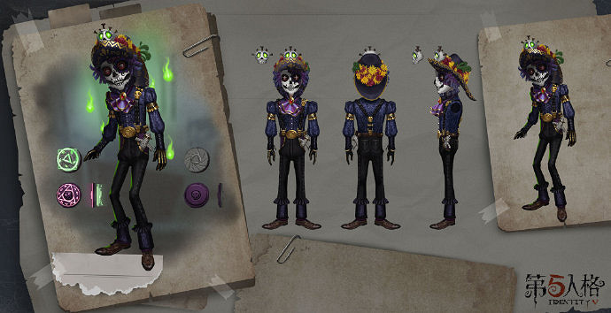 《第五人格》新賽季寶箱皮膚匯總 海報及原圖設計稿曝光