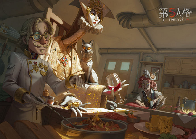 《第五人格》使徒金皮曝光 使徒金皮宮廷風來襲