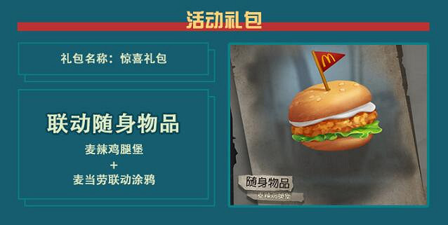 《第五人格》麥當勞美團連動活動禮包有哪些 麥當勞美團連動禮包一覽