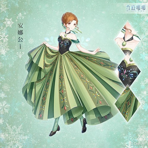 《奇蹟暖暖》迪士尼冰雪奇緣活動 冰雪新套裝亮相 《奇蹟暖暖》迪士尼冰雪奇緣活動 冰雪新套裝亮相