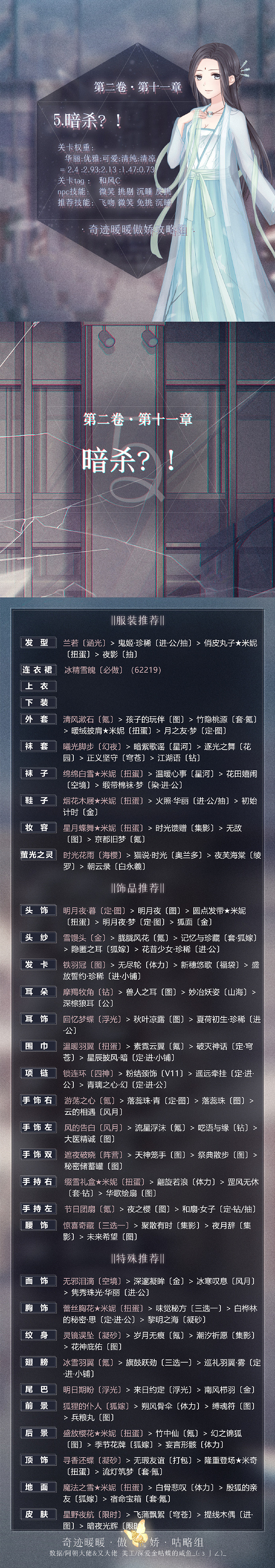 《奇蹟暖暖》卷二11-5高分搭配攻略 第二卷11-5極限刷分 《奇蹟暖暖》卷二11-5高分搭配攻略 第二卷11-5極限刷分