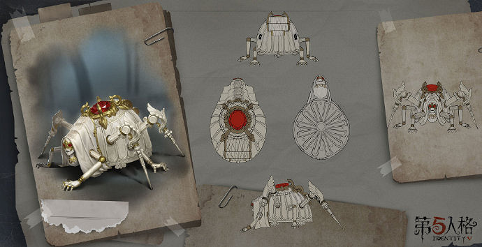 《第五人格》新賽季寶箱皮膚匯總 海報及原圖設計稿曝光