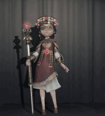 《第五人格》盲女海西遺風皮膚欣賞 充滿光明的權杖和盲女的組合