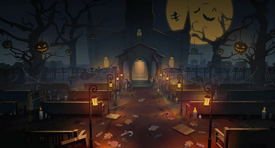 《第五人格》萬聖節紅教堂地圖欣賞 這才是大家想要的萬聖節 《第五人格》萬聖節紅教堂地圖欣賞 這才是大家想要的萬聖節