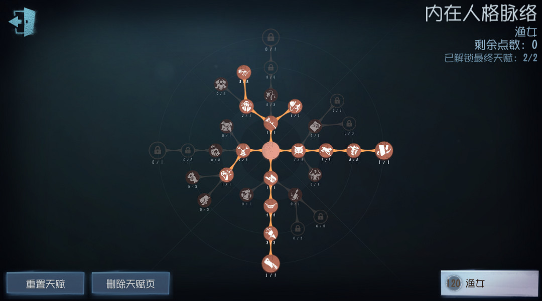 《第五人格》漁女天賦怎麽加點 漁女天賦加點推薦 《第五人格》漁女天賦怎麽加點 漁女天賦加點推薦