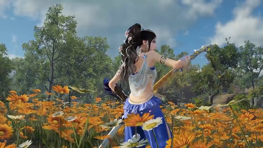 《永劫無間》推出花少北聯名皮膚“迦南·花無痕” 11月25日正式發售