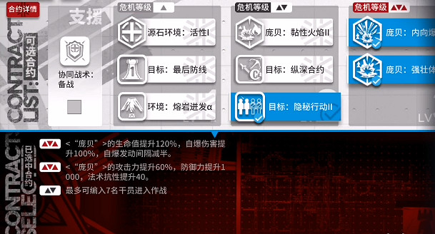 《明日方舟》熾熱溶洞11月23日攻略 危機合約鬆煙行動熾熱溶洞8