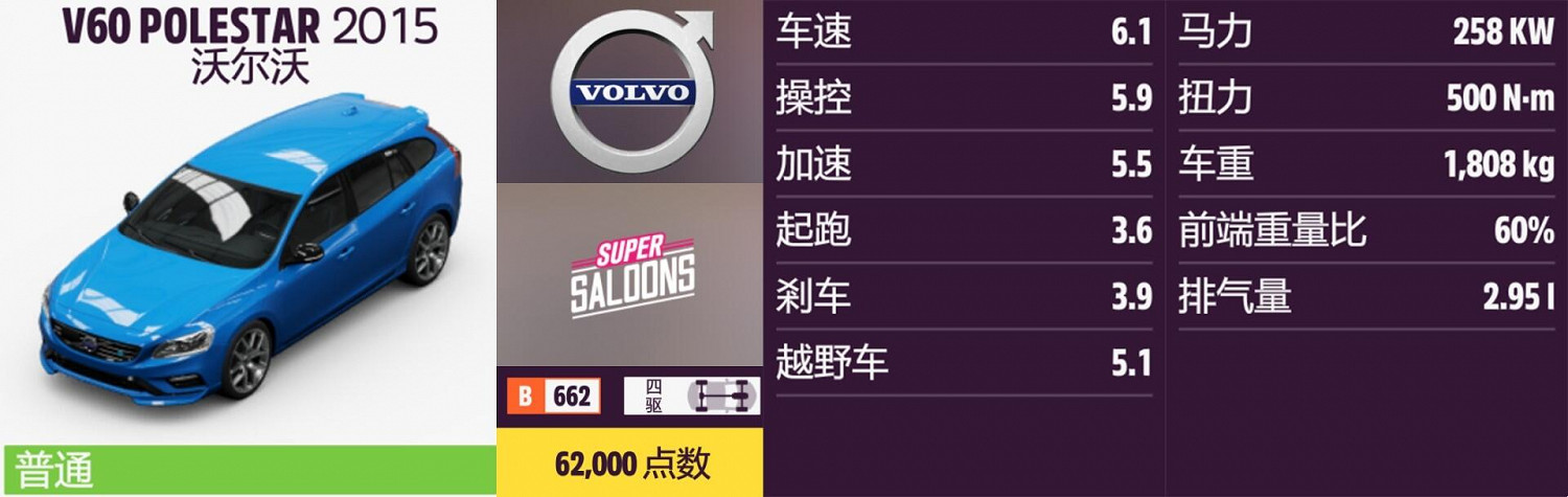 《極限競速:地平線5》沃爾沃全車輛獲取方法介紹 《極限競速:地平線5》沃爾沃全車輛獲取方法介紹