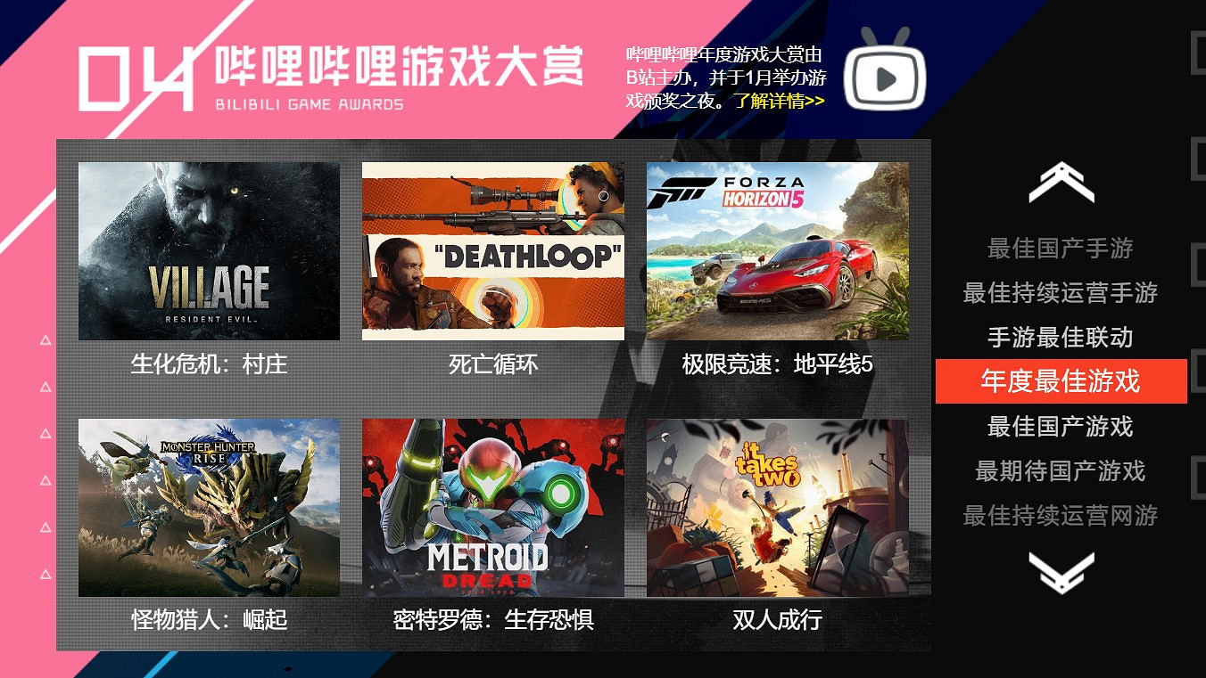 B站年度遊戲&最佳中國大陸研發遊戲提名公布:《仙劍7》提名中國大陸研發最佳 B站年度遊戲&最佳中國大陸研發遊戲提名公布:《仙劍7》提名中國大陸研發最佳