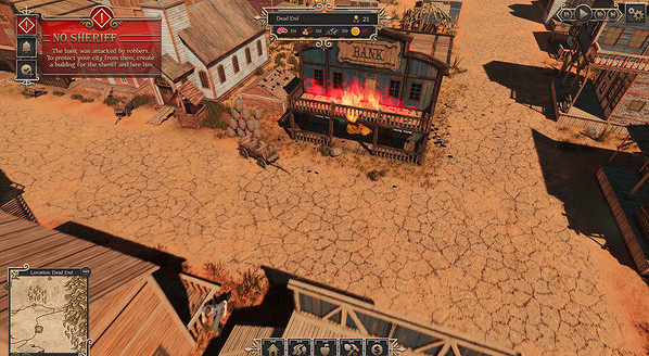 策略模擬遊戲《狂野西部建造者》今日上線Steam 支援中文 策略模擬遊戲《狂野西部建造者》今日上線Steam 支援中文