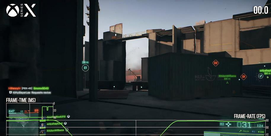 數毛社測評次世代主機《戰地風雲2042》:124人對局仍有掉幀情況 數毛社測評次世代主機《戰地風雲2042》:124人對局仍有掉幀情況