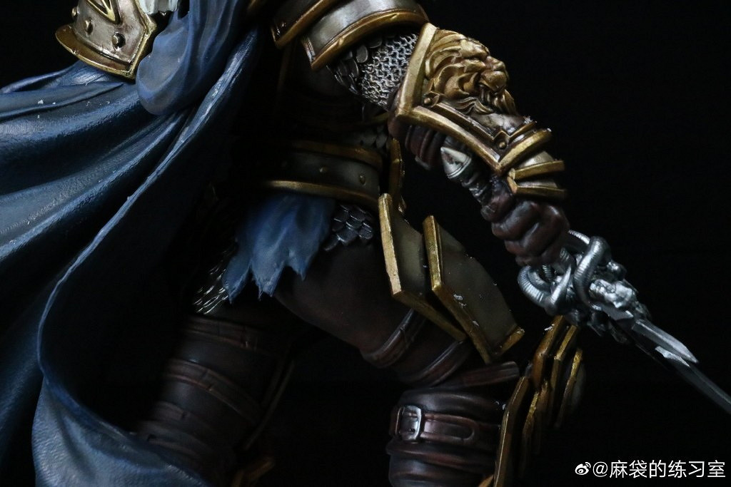 《魔獸爭霸3:重製版》阿爾薩斯雕像大神究極重塗 遠超官方原版 《魔獸爭霸3:重製版》阿爾薩斯雕像大神究極重塗 遠超官方原版