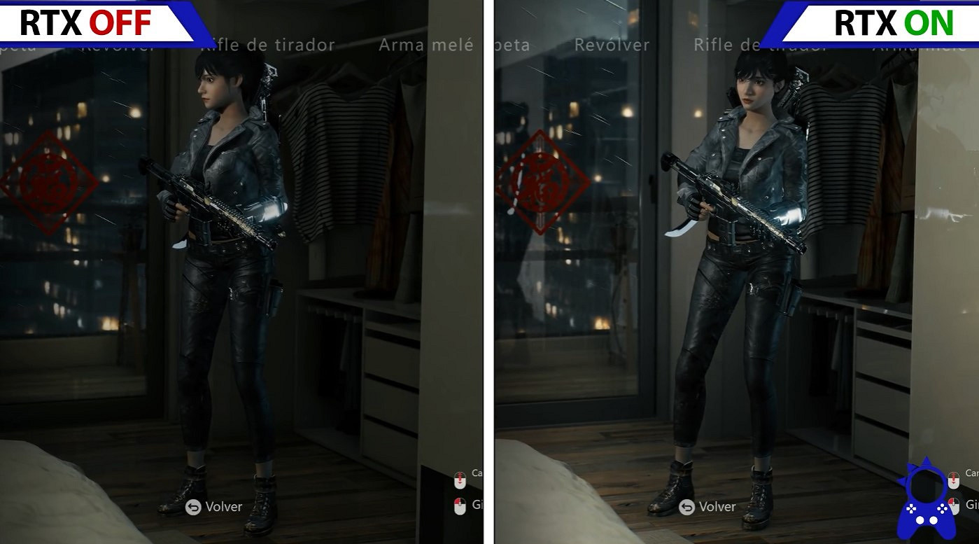 《光明記憶：無限》開關光追詳細對比 細節提升巨大