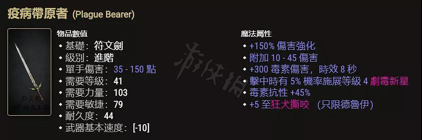 《暗黑破壞神2獄火重生》暗金武器有哪些？值得鑒定的暗金武器介紹