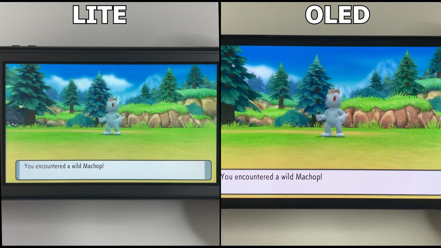 三款NS機型對比 實機運行《寶可夢:晶燦鑽石/明亮珍珠》 三款NS機型對比 實機運行《寶可夢:晶燦鑽石/明亮珍珠》