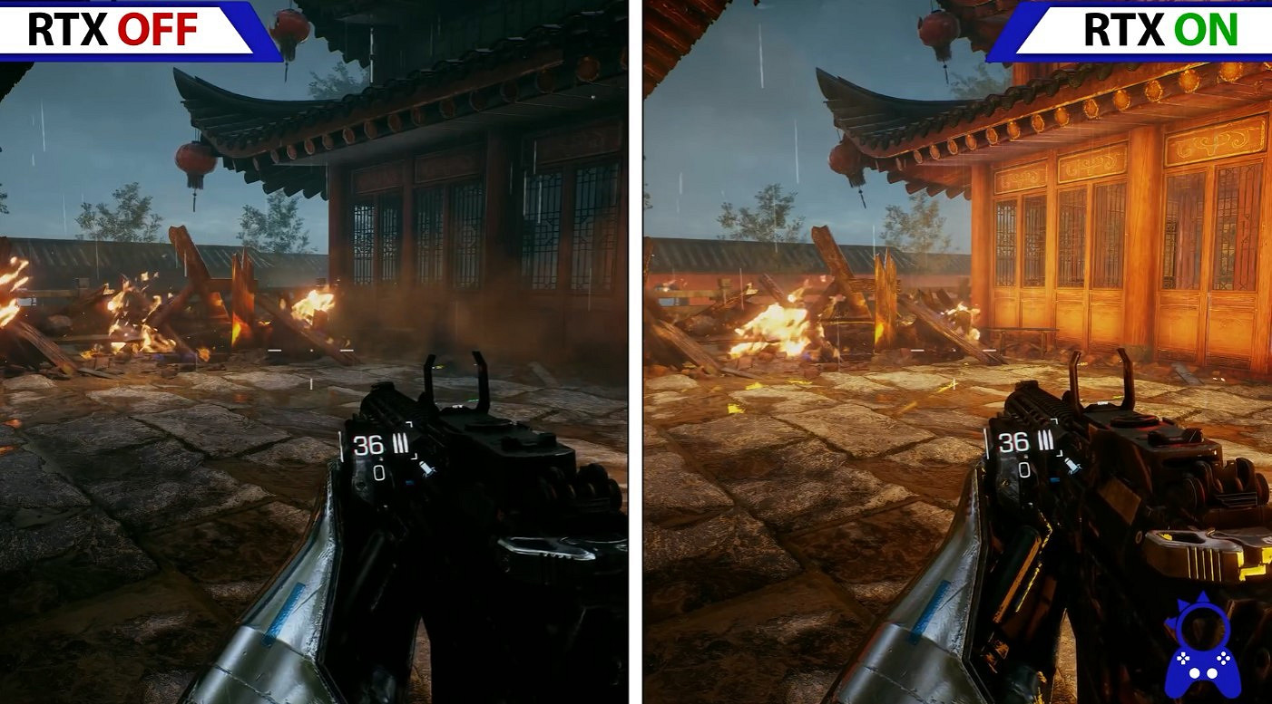 《光明記憶：無限》開關光追詳細對比 細節提升巨大