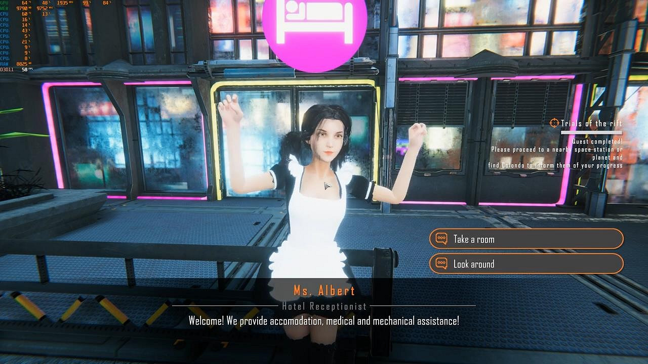 中國大陸研發科幻遊戲《異宇星還》新展示 黑絲兔女郎陪伴 中國大陸研發科幻遊戲《異宇星還》新展示 黑絲兔女郎陪伴