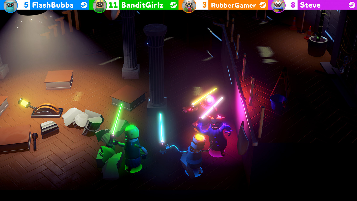 多人群戰遊戲《Rubber Bandits》12月2日發佈 首日加入 Xbox Game Pass (XGP) 多人群戰遊戲《Rubber Bandits》12月2日發佈 首日加入 Xbox Game Pass (XGP)