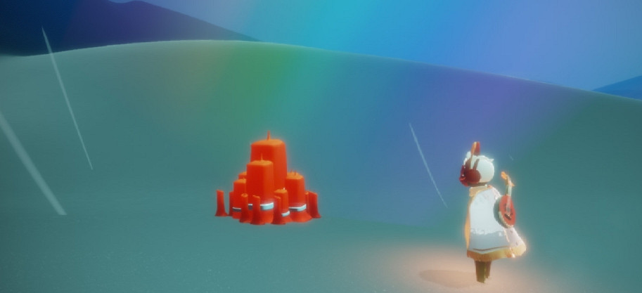 《光遇》暮土彩虹下的蠟燭在哪裡11.30 暮土彩虹下的蠟燭具體位置