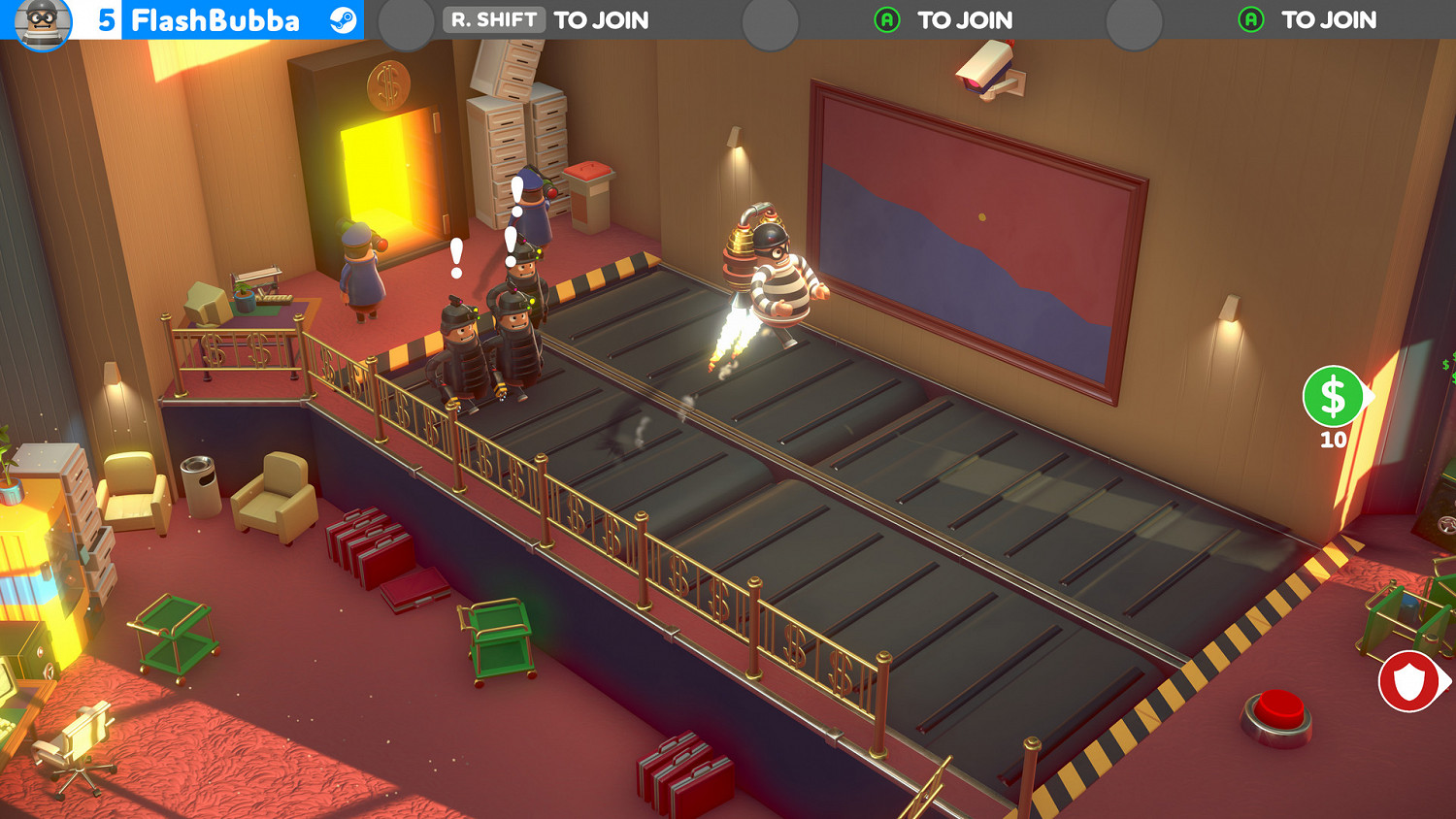 多人群戰遊戲《Rubber Bandits》12月2日發佈 首日加入 Xbox Game Pass (XGP) 多人群戰遊戲《Rubber Bandits》12月2日發佈 首日加入 Xbox Game Pass (XGP)