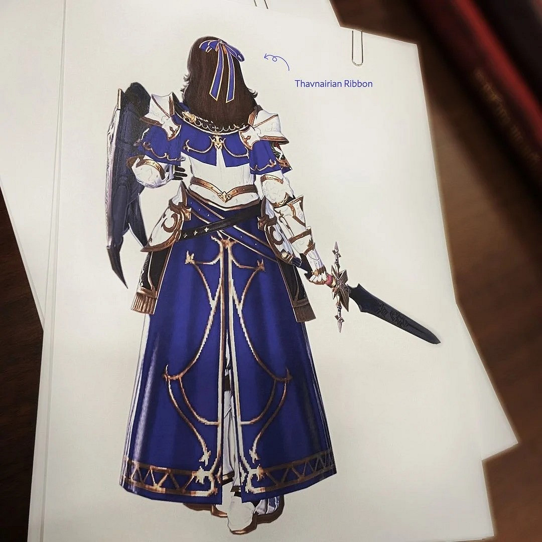 《太空戰士14：曉月之終焉》新圖 女角頭上絲帶好漂亮