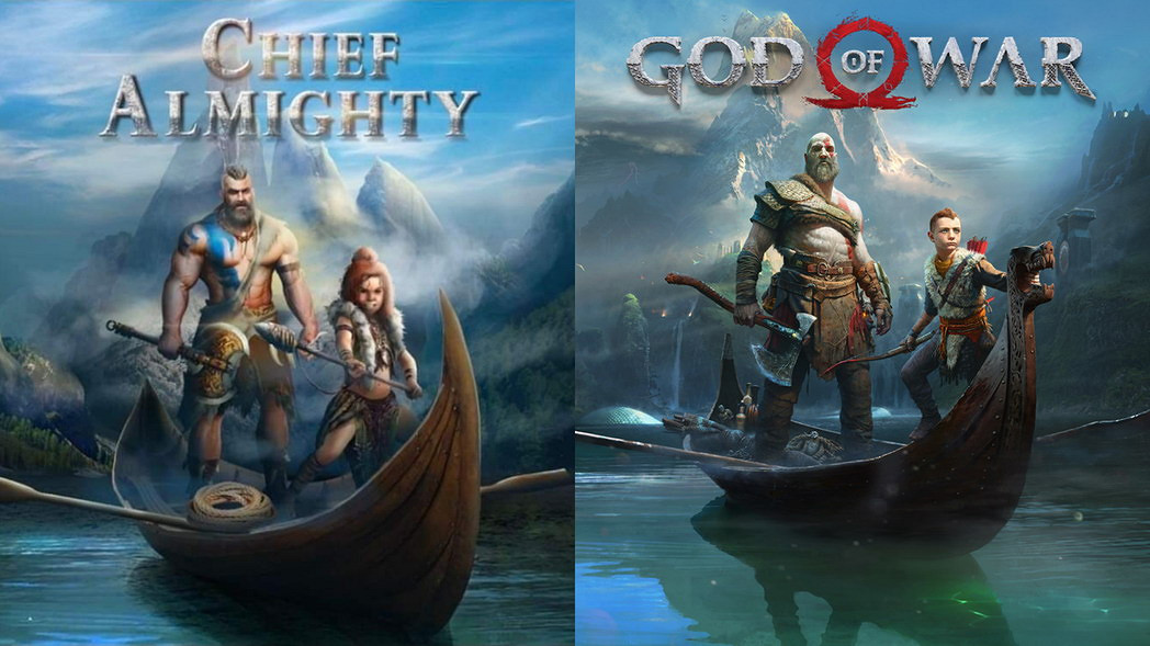 中國大陸研發手遊宣傳圖抄襲多款大作 被《戰神》總監轉推 中國大陸研發手遊宣傳圖抄襲多款大作 被《戰神》總監轉推