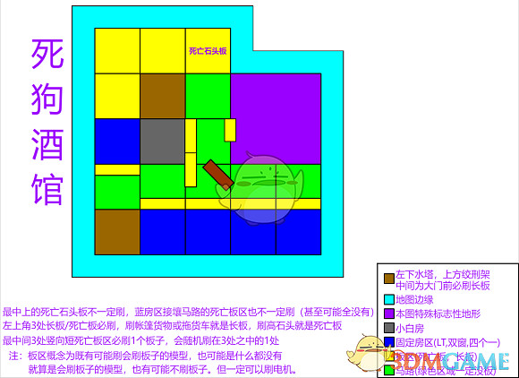 《黎明死線》全地圖板塊詳解分享 《黎明死線》全地圖板塊詳解分享
