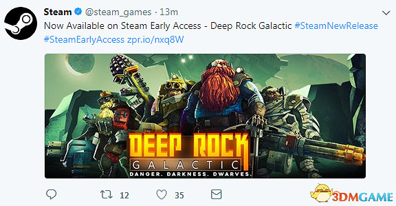 《深岩銀河》登陸Steam搶先體驗 支援中文！