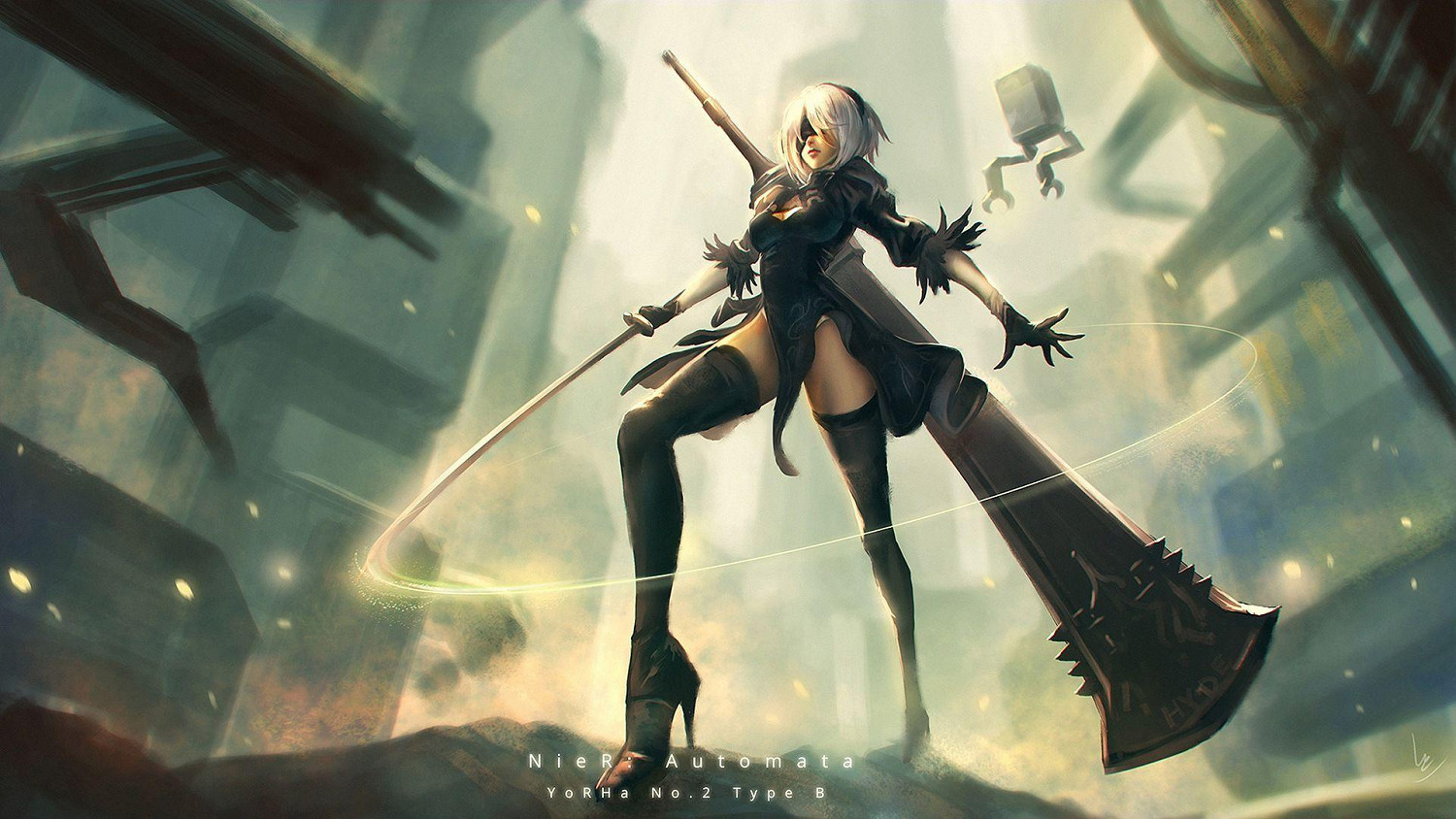 《黑暗靈魂:重製版》2B小姐姐MOD 爬樓梯露春光 《黑暗靈魂:重製版》2B小姐姐MOD 爬樓梯露春光