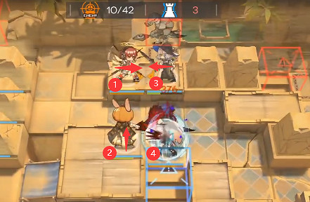 《明日方舟》狂嚎沙原低配攻略12.1 危機合約鬆煙行動狂嚎沙原8