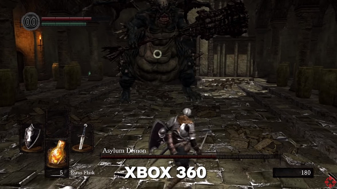 NS畫面還是不錯的 《黑暗靈魂》XboxOne/Switch/Xbox360畫面對比 NS畫面還是不錯的 《黑暗靈魂》XboxOne/Switch/Xbox360畫面對比