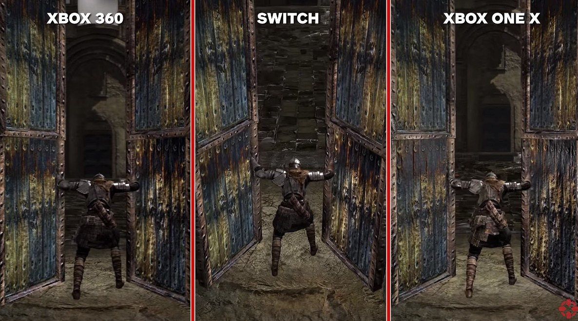 NS畫面還是不錯的 《黑暗靈魂》XboxOne/Switch/Xbox360畫面對比 NS畫面還是不錯的 《黑暗靈魂》XboxOne/Switch/Xbox360畫面對比