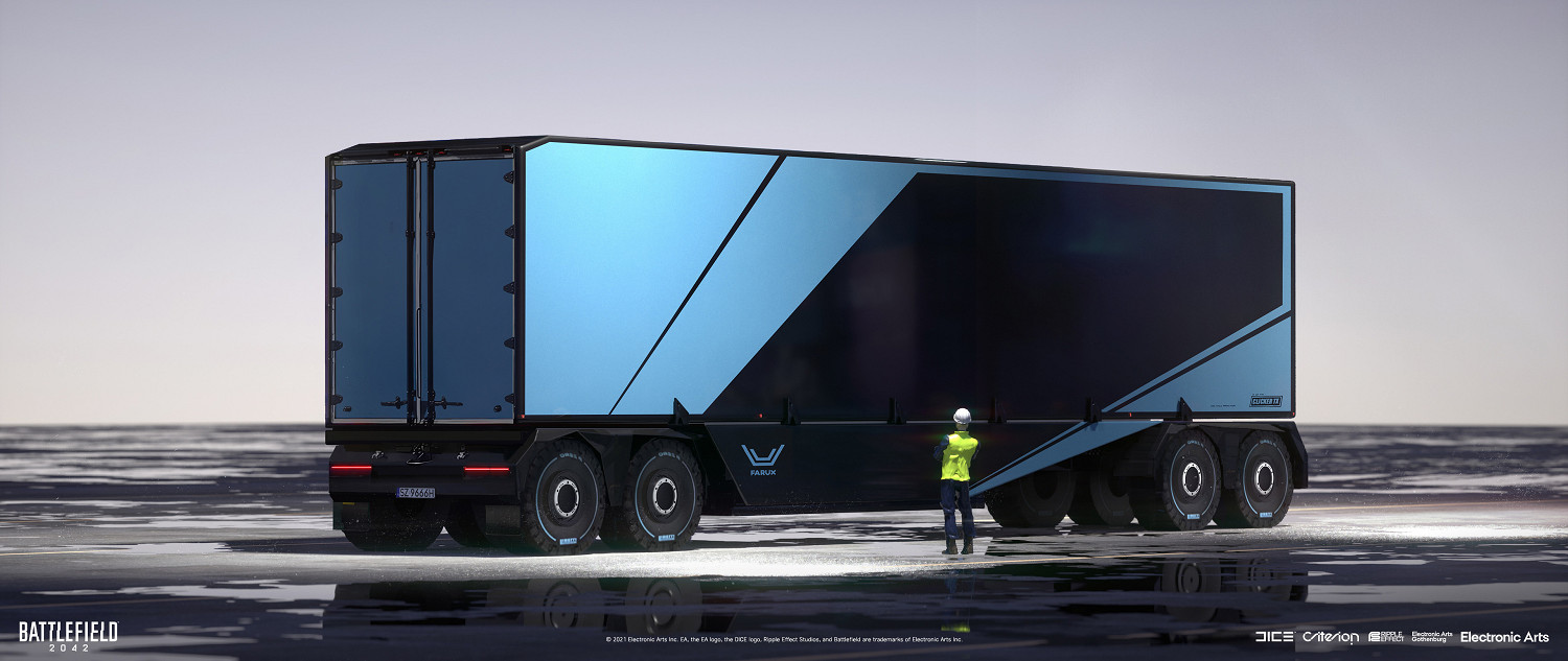 《戰地風雲2042》大量概念圖 火箭發射場原本有洪水 《戰地風雲2042》大量概念圖 火箭發射場原本有洪水