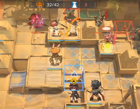 《明日方舟》狂嚎沙原低配攻略12.1 危機合約鬆煙行動狂嚎沙原8