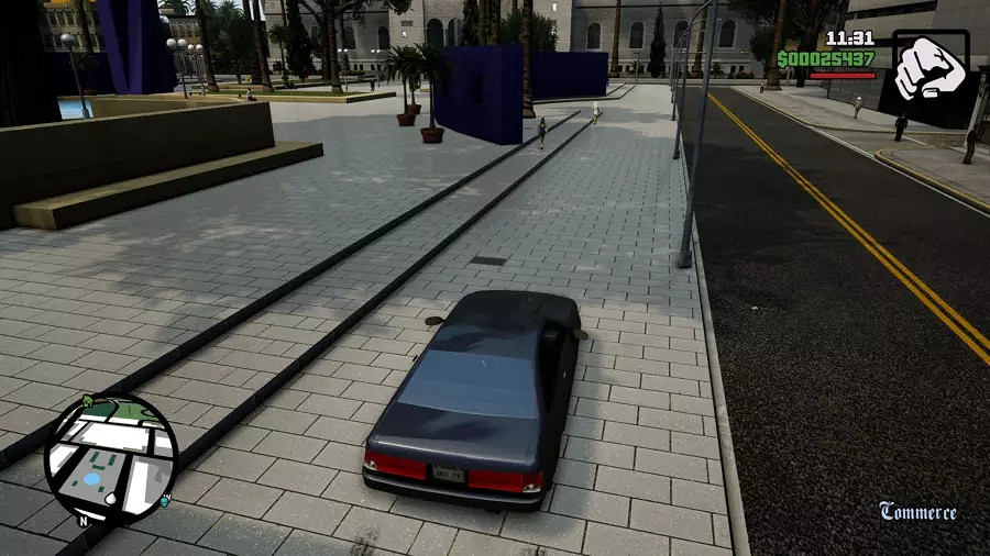 粉絲逼死官方 粉絲自製《GTA SA終極版》高清材質包模組