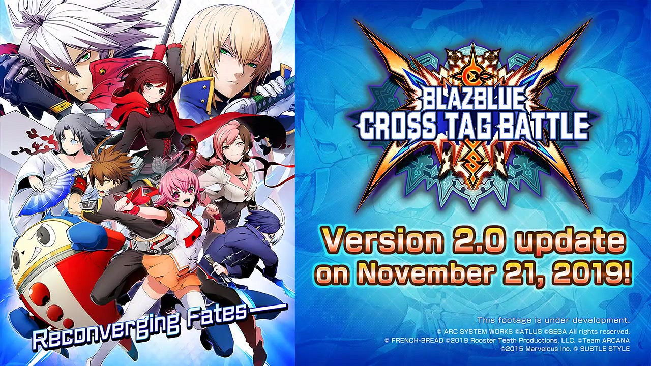 《蒼翼默示錄:交叉組隊戰》賽莉卡及須佐之男展示 《蒼翼默示錄:交叉組隊戰》賽莉卡及須佐之男展示