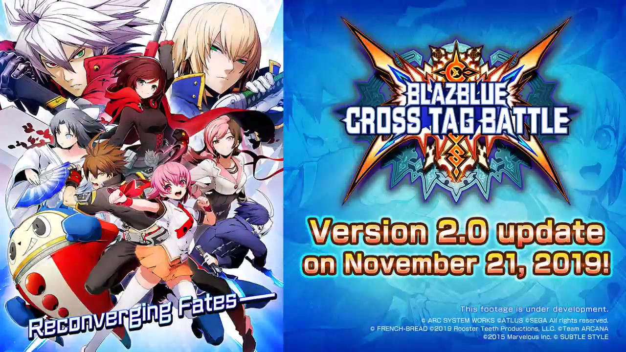 《蒼翼默示錄:交叉組隊戰》賽莉卡及須佐之男展示 《蒼翼默示錄:交叉組隊戰》賽莉卡及須佐之男展示