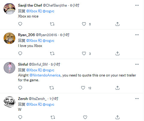 Xbox官推與粉絲互動 誇讚《薩爾達傳說：曠野之息》