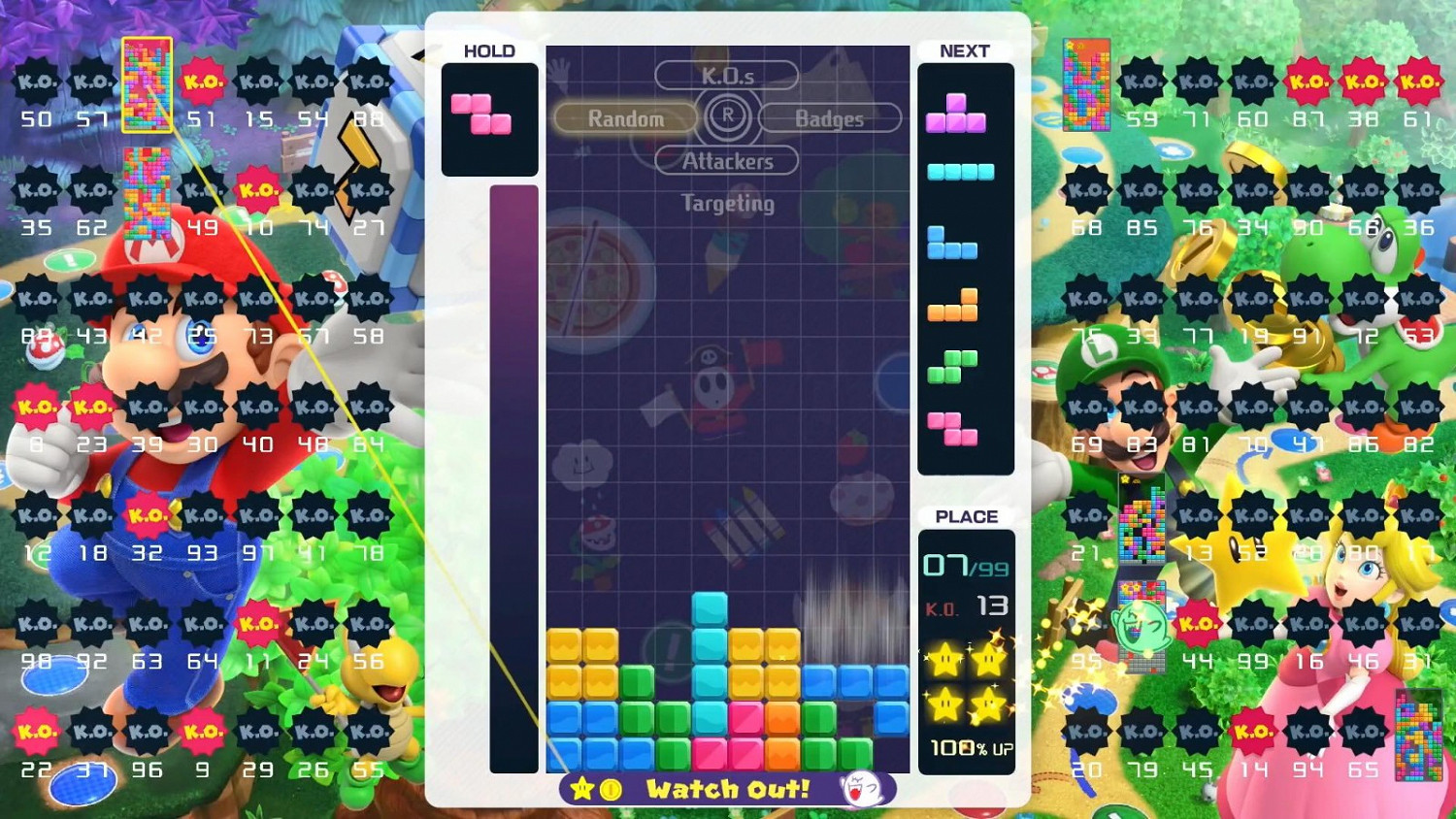 《俄羅斯方塊99》王者杯第22回 連動《瑪利歐派對:超級巨星》 《俄羅斯方塊99》王者杯第22回 連動《瑪利歐派對:超級巨星》