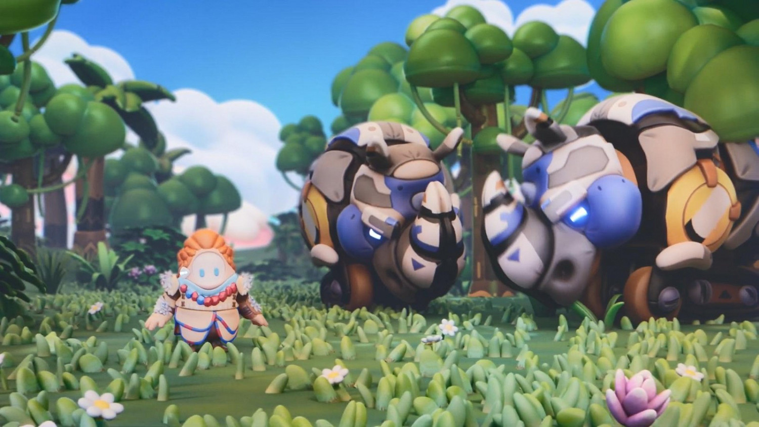 《糖豆人》連動《地平線 黎明時分》正式上線 呆萌亞洛伊 《糖豆人》連動《地平線 黎明時分》正式上線 呆萌亞洛伊