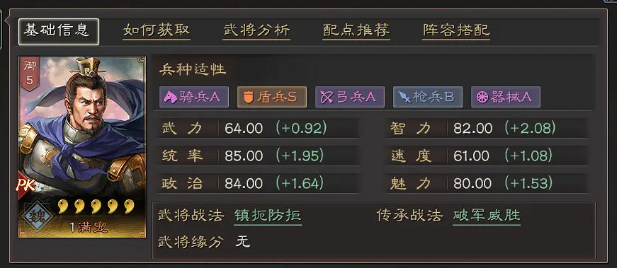 《三國志戰略版》滿寵T0搭配 滿寵陣容搭配推薦 《三國志戰略版》滿寵T0搭配 滿寵陣容搭配推薦