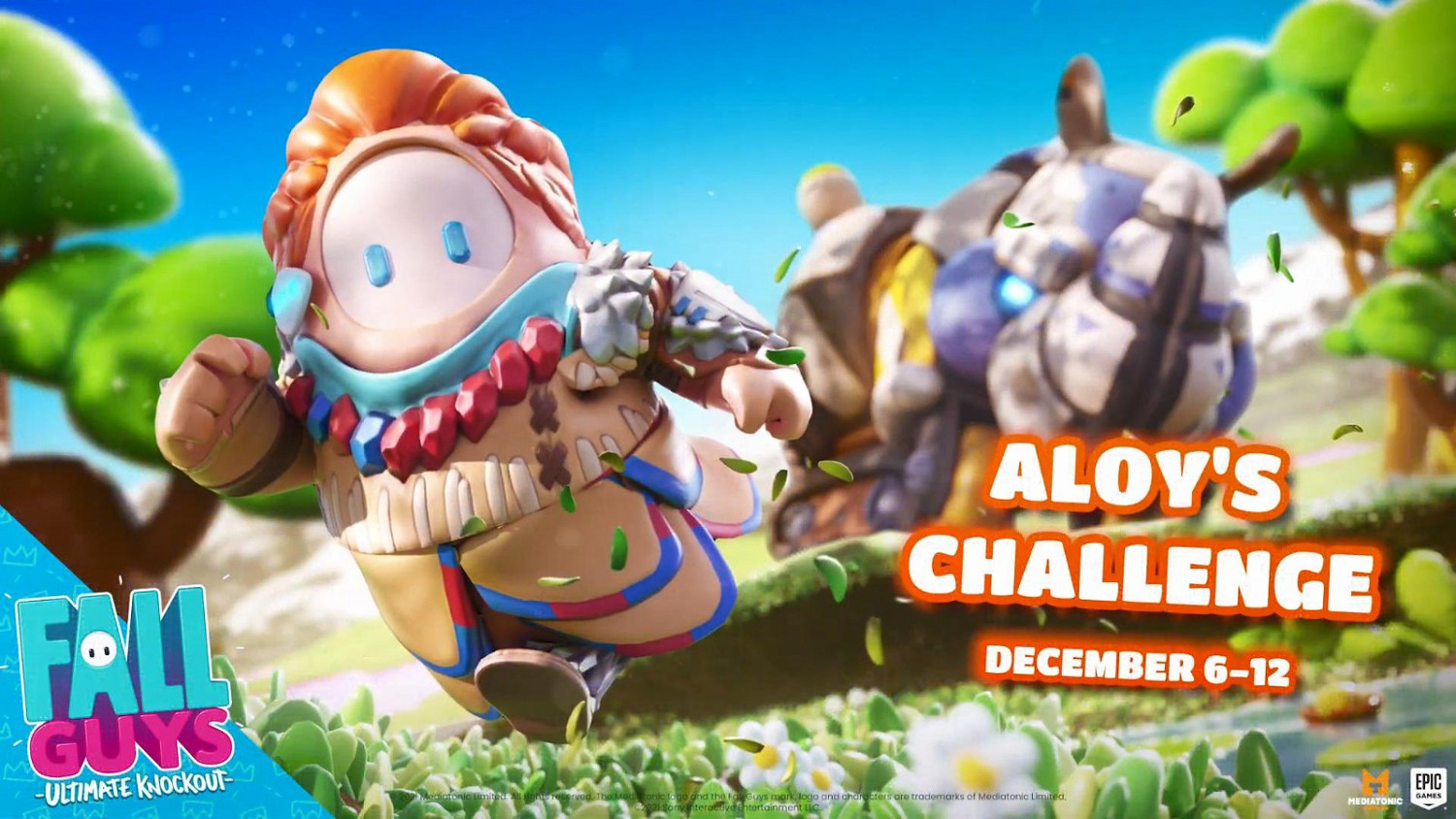 《糖豆人》連動《地平線 黎明時分》正式上線 呆萌亞洛伊 《糖豆人》連動《地平線 黎明時分》正式上線 呆萌亞洛伊