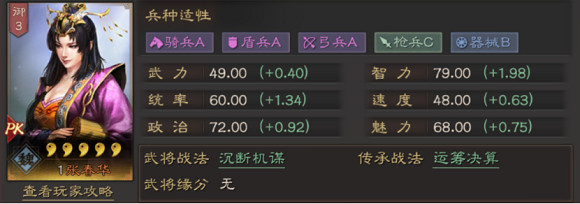 《三國志戰略版》張春華值得培養嗎 張春華兵書戰法陣容搭配攻略 《三國志戰略版》張春華值得培養嗎 張春華兵書戰法陣容搭配攻略